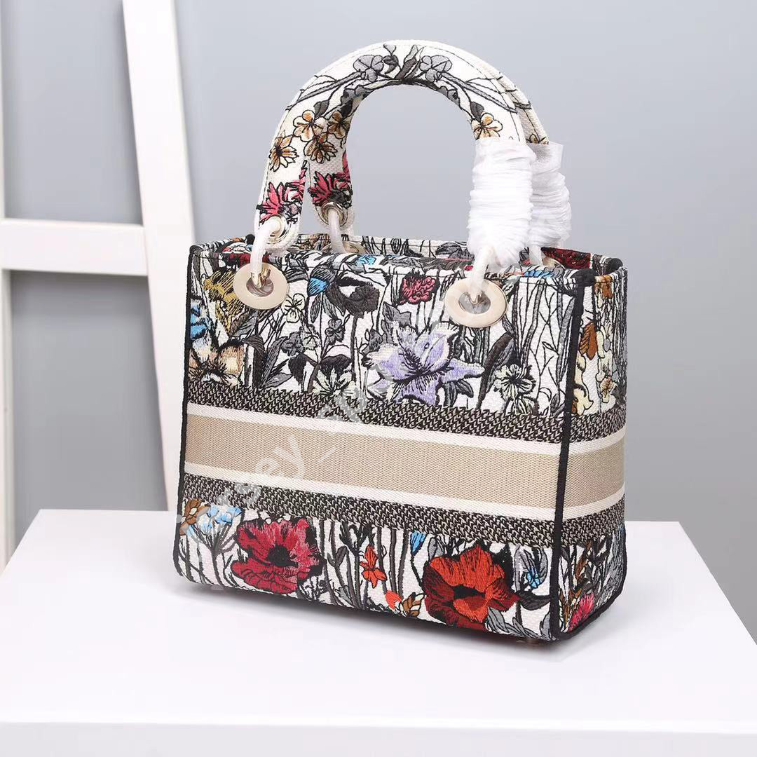 

vannogg 2021 Style Designer Handbag Diamond Embroidery Canvas Bags Fashionable High Quality Diagonal Shoulder lady Bag 245cm