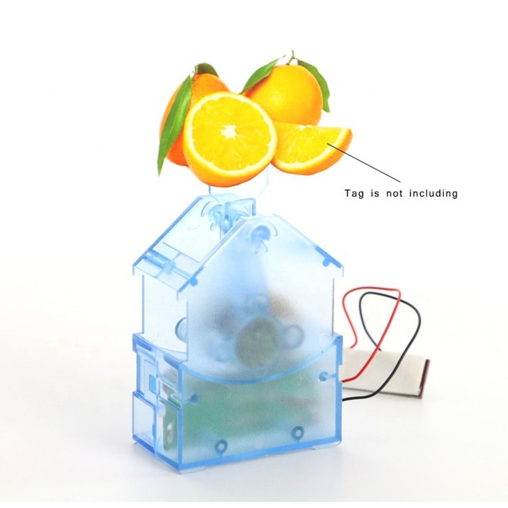 Motor Swing Pop Solar Energy Wave Automatically Display Plastic Card Holder Sticky Stand Sign Wobbler Blue-image-755293824