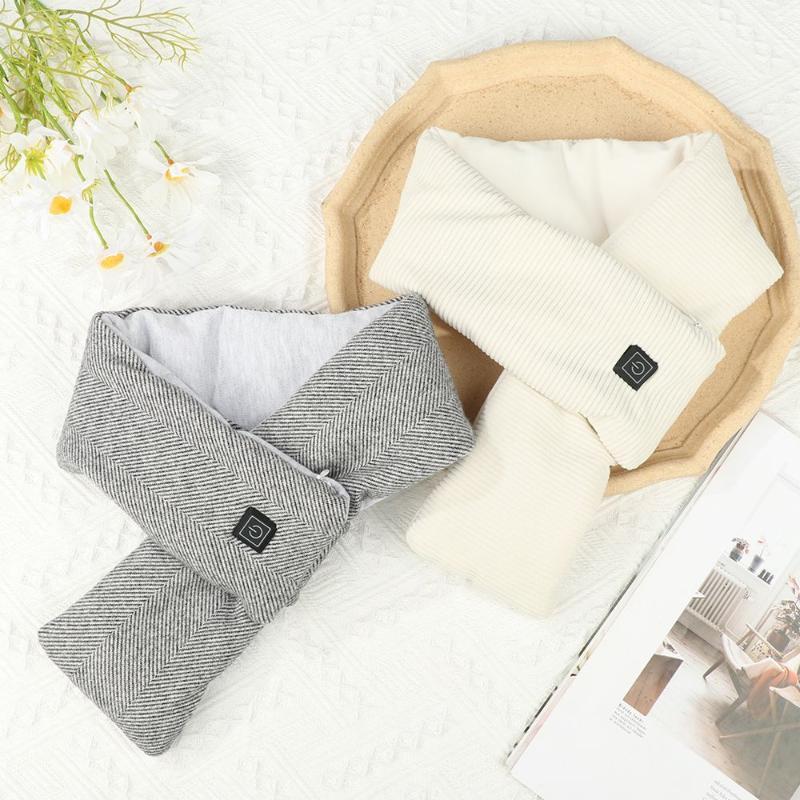 

Scarves Shawl Scarf Pad Rechargeable Unisex Electric Winter Warmer Neck Wrap Heated