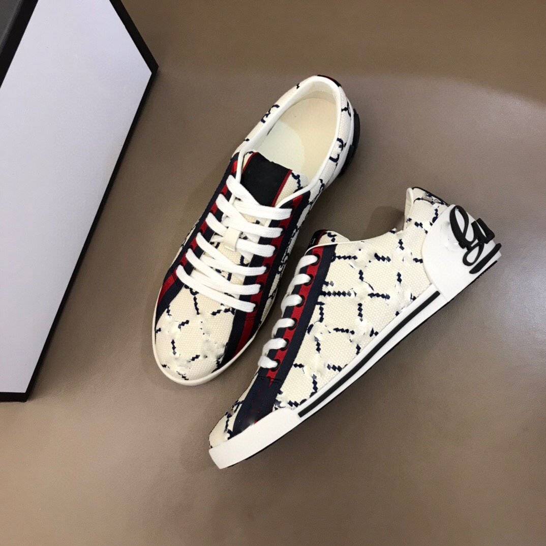 

2021 The latest sale high quality men's retro low-top printing sneakers design mesh pull-on luxury ladies fashion breathable casual sho, Black