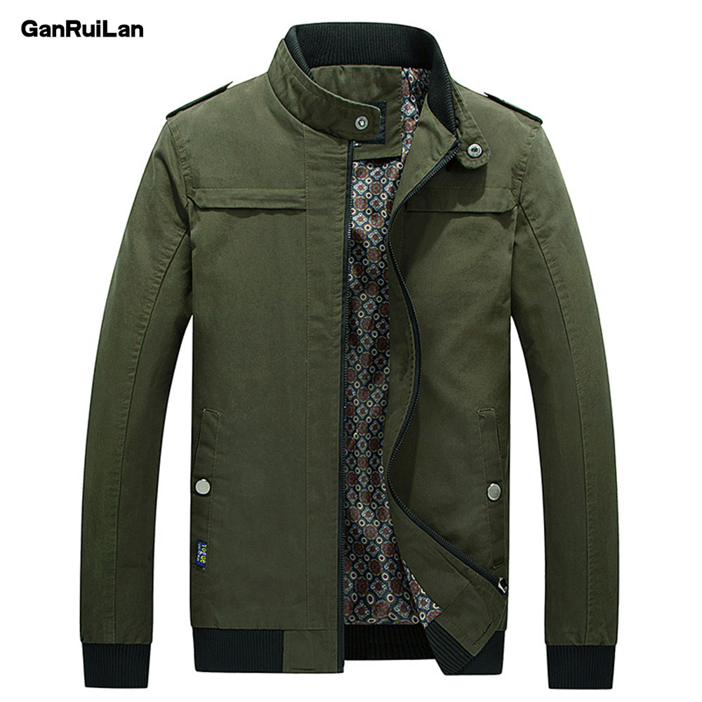 

Casual Men's Jacket Spring Army Military Jacket Men Coats Autumn Male Outerwear Autumn Overcoat Khaki JK18039 210518, Royal blue asian siz