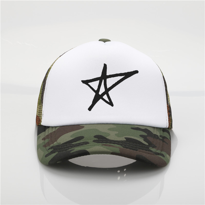 

Fashion hats Avril Lavigne Printing baseball cap Men and women hat Summer sun hats, Red