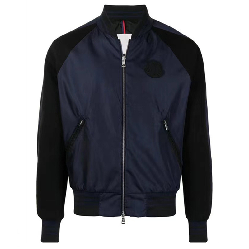 

21SS Men's High Quality Jacket Baseball Collar Zipper Flight Suit Fashion Designer Luxury Coat Contrast Color Stitching Baseball Coats