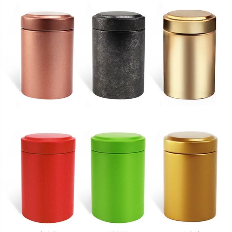 

hot 45*65mm Tin Box Tea box Coffee Sugar Nuts Jar Storage Boxes Metal Coins Candy Jewelry Case Organizer Tea Caddies GWE7005, Multi color