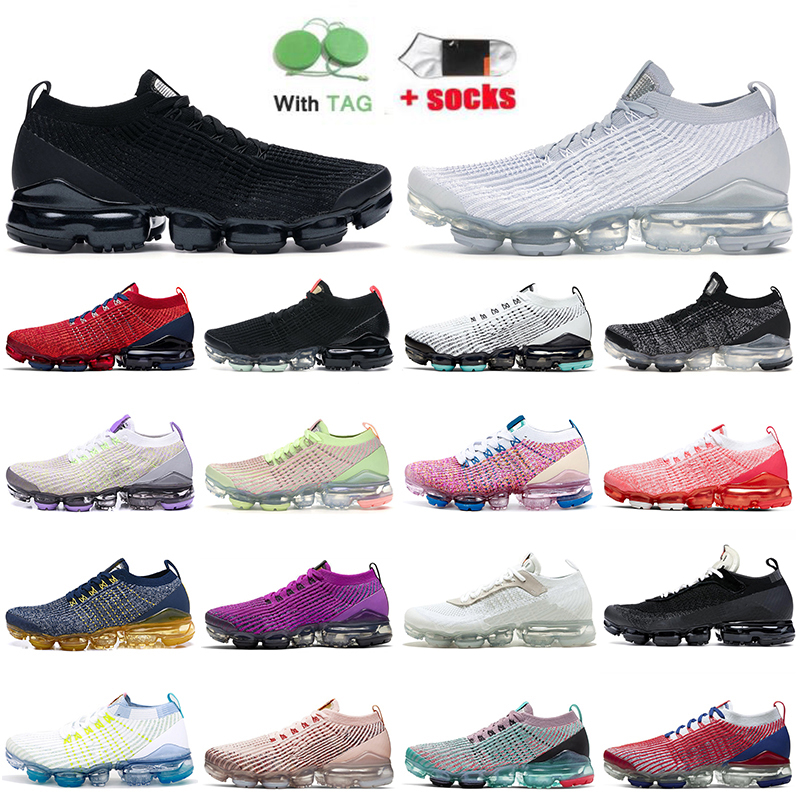 

TN Plus Flynit Running Shoes Fly Knit 3.0 Men Oreo White South Beach Noble Red Laser Gold Pink Rose Sports Sneakers Mens Womens Trainers, #c6 particle grey 36-45