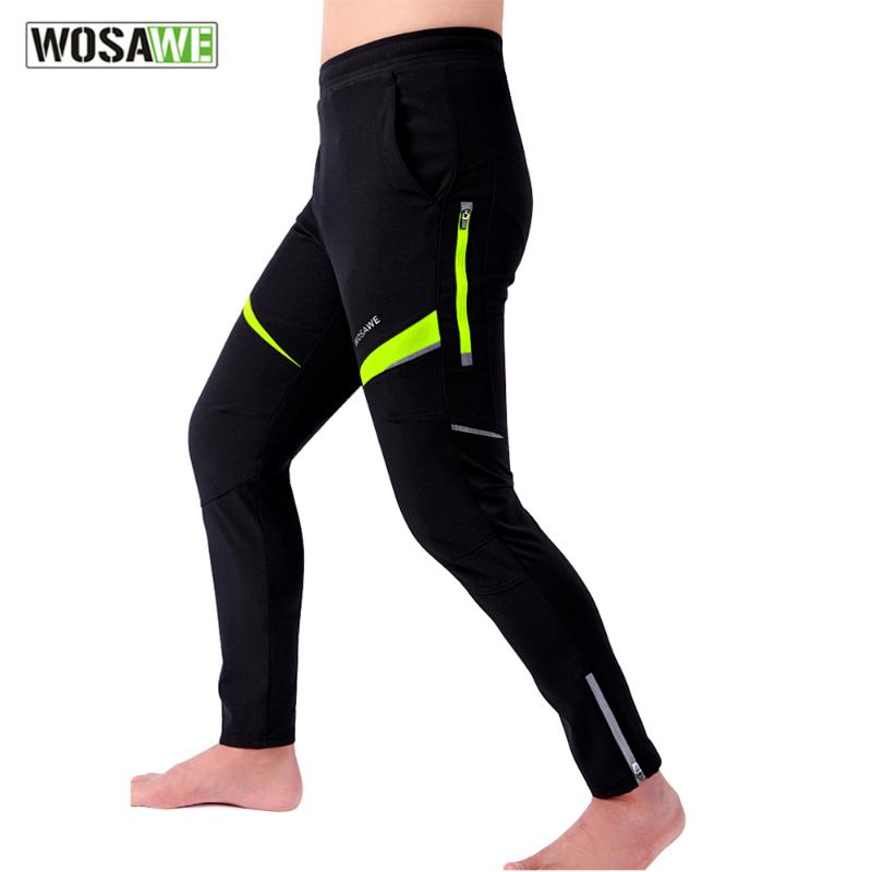 

Racing Pants WOSAWE Winter Cycling Tights Windproof Waterproof Fleece Thickened Warm Mountain Bike Riding Motobike Trousers, Cycling pants 135