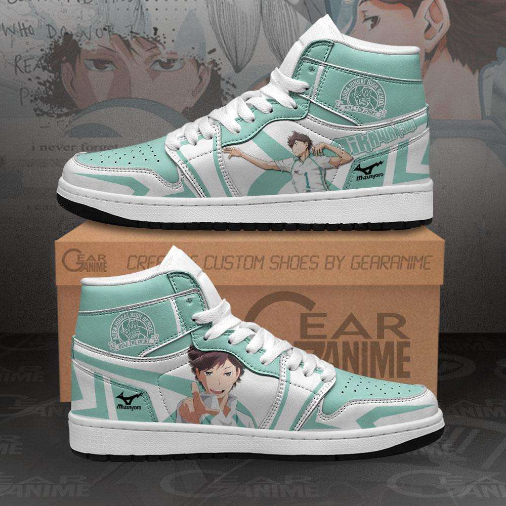 

Aoba Johsai High Oikawa Tooru Sneakers Haikyuu Anime Shoes, Others