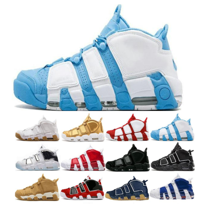 

Scottie Pippen Uptempos Basketball Shoes Mens Women Varsity Red Green Black Bulls Hoops Pack Unc Trainers Premium Airs Sneaker Size 36-47E123