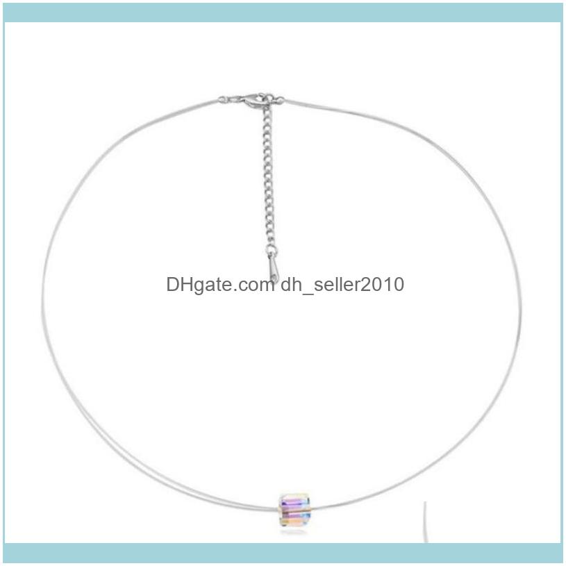 

& Pendants Jewelrytrendy Geometric Shape Chokers Necklaces Made With Austria Elements For Mothers Day Gift Drop Delivery 2021 Ptkwi