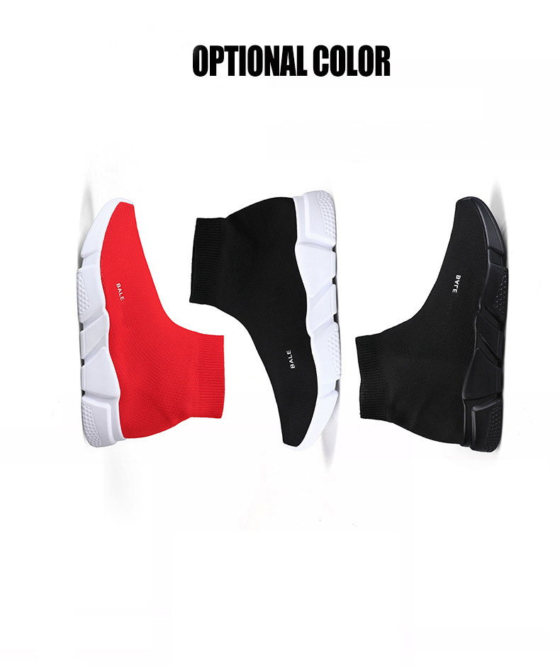 

Designer Paris Men Women Sock Shoes Top quality Original Casual Slip-On Black White Red Green Trainer Sports Sneakers Boots Walking -47