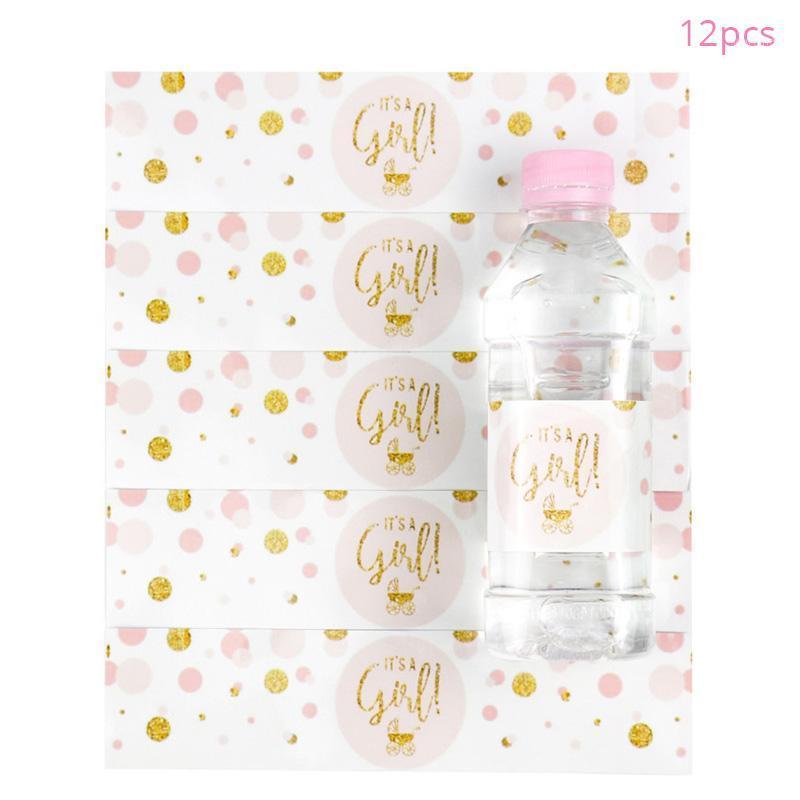 

Party Decoration Baby Shower Decorations Paper Stickers Gender Reveal Christening Sticker One Birthday 1st Supplies