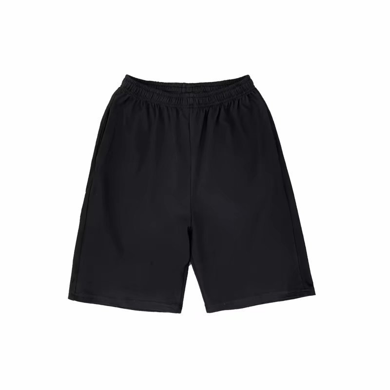 Summer Men shorts Joggers Pants brand LOGO NK Male Trousers Mens Solid black blue Pant Cotton-image-671347826