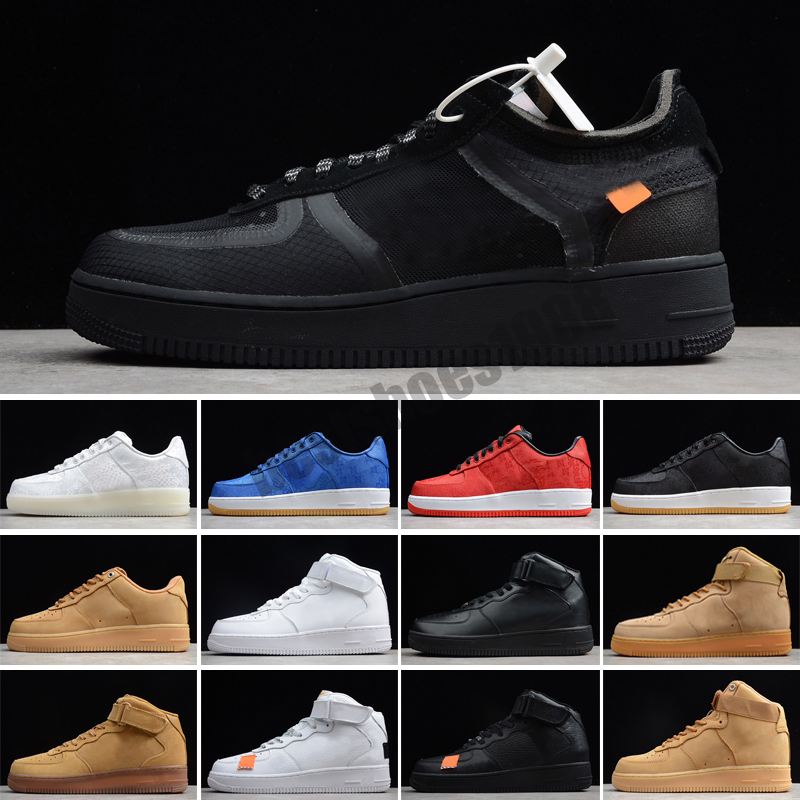 

Men Casual Froced Shoes Low Women Sneakers Forces Mans Trainers Sports Skateboard One White Sneaker, Color 30