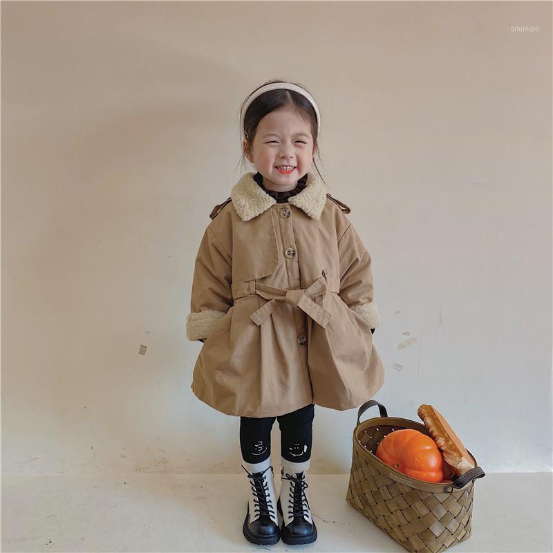 

Coat Toddler Windbreaker Girls Autumn Jacket Children Trench Kids Winter Outerwear Baby Quilted Fashion Child Girl Clothes, Blue;gray