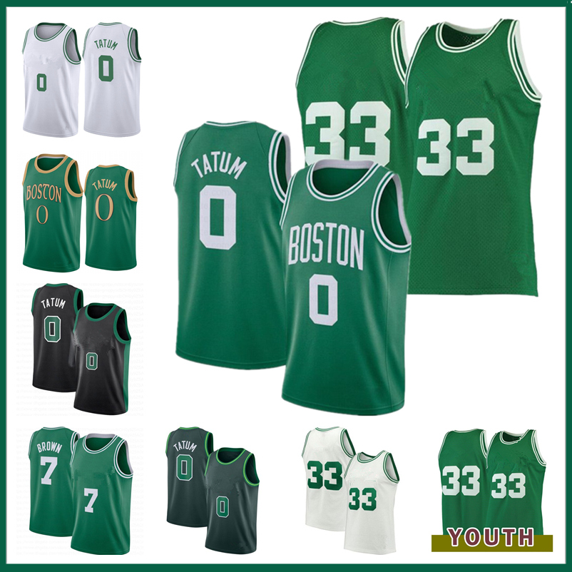 

Jayson 0 Tatum Jaylen 7 Brown Paul 34 Pierce Vintage Mens Kids Basketball Jerseys City Larry Ray 20 Allen Kevin 5 Garnett Green White Retro Shirt, My store(lzyhome)