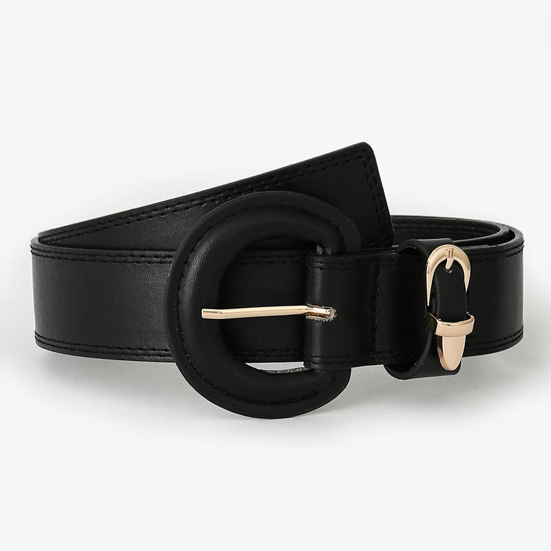 

Belts Women's Belt Designer Ladies Solid Pin Buckle Fashion All-match Jeans Dress Women, Black;brown