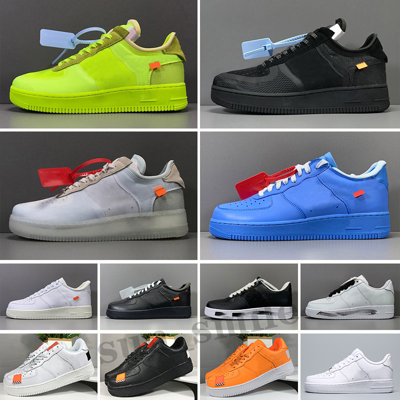 

wholesale One 1 running shoes mens women utility white black Orange red trainer flax wheat blue pink sports sneakers Size 36-45, Color 28