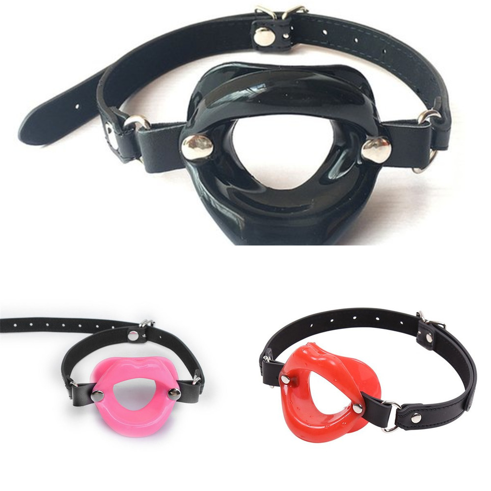 

2022 recommended purchase bondages Oral Slave Silicone Lips O Ring Open Mouth Gag Adult Fetish Bdsm Bondage Restraints Products Erotic Toy For Couples 210722
