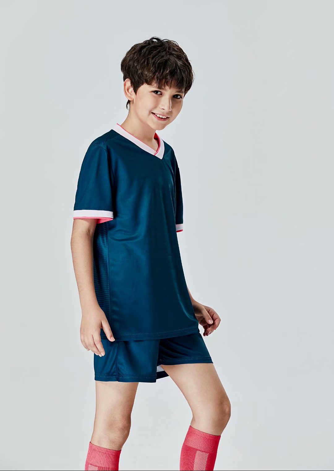 

#070 Football uniform men+kids soccer Jersey printing team custom track and field sports short-sleeved shirt, Black;yellow