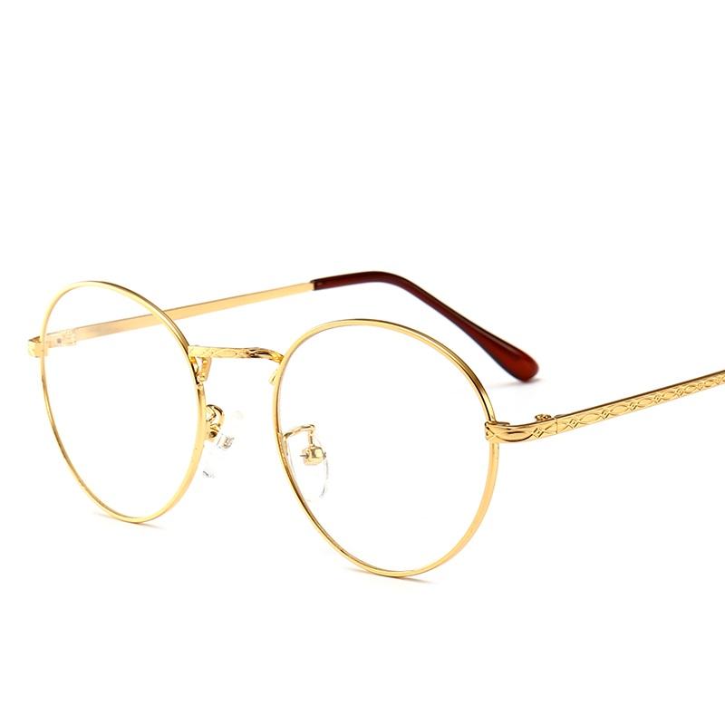 

High End Metal Oval Male Frame Eye Glass Frames Mens Glasses Eyewear For Optical Fashion Sunglasses, Black