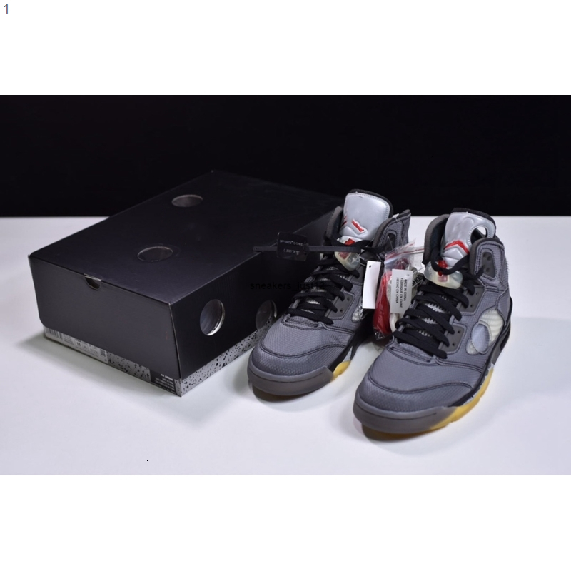 

2021 Top Men 5S Basketball Shoes 5 white sports high quality sneakers trainers 40-46