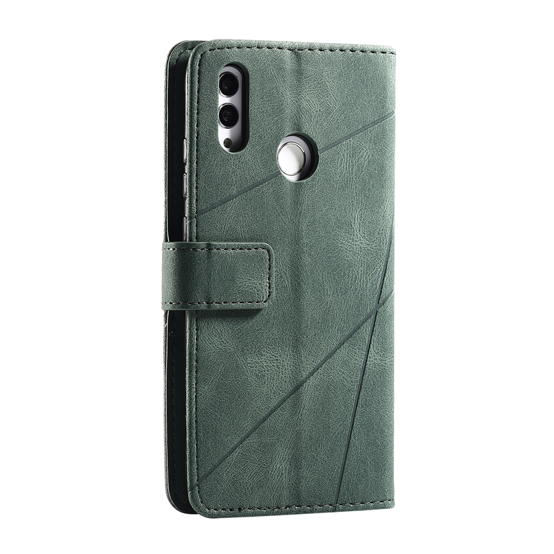 

Leather Flip Cases for Huawei Honor 9 10 Mate10 Lite 9a 9s 9c Play4 Nova 2i Enjoy 7s Anti-Fall Fold Solid Color Wallet Card Slot Bag Cover