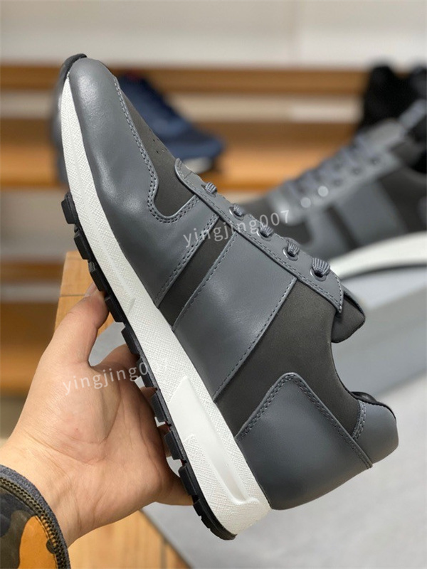 

Designer Re-nylon Luxury Designers Shoes Valentinoes shoes Mens Women top Sneakers Nylon Pouch Leather Lining Cotton Laces Boots Causal Shoe Size 39-46, 09
