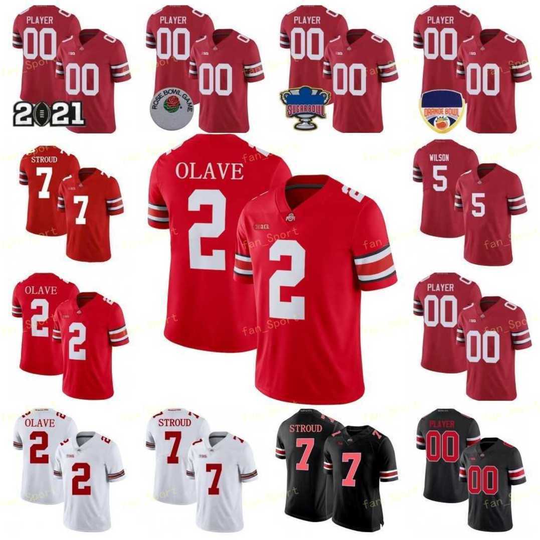 

Custom Ohio State Buckeyes Football Jersey 15 Ezekiel Elliott 4 Julian Fleming 2 Chase Young 2 J.K. Dobbins 33 Master Teague III 18 Marvin Harrison Jr, As