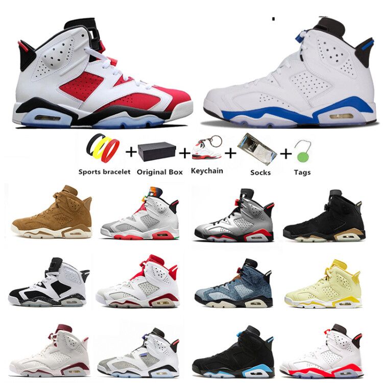 

cactus jack x British Khaki Jumpman 6s mens basketball shoes 6 DMP Tinker Hare Oreo Marron men trainer sports sneakers Triple Black 40-47, Color#15