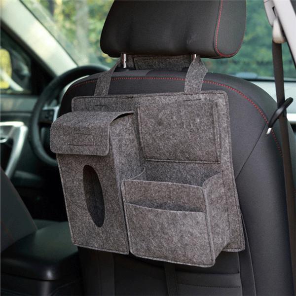 

Car Organizer Styling Storage Bag Tissue Box Pouch Back Seat