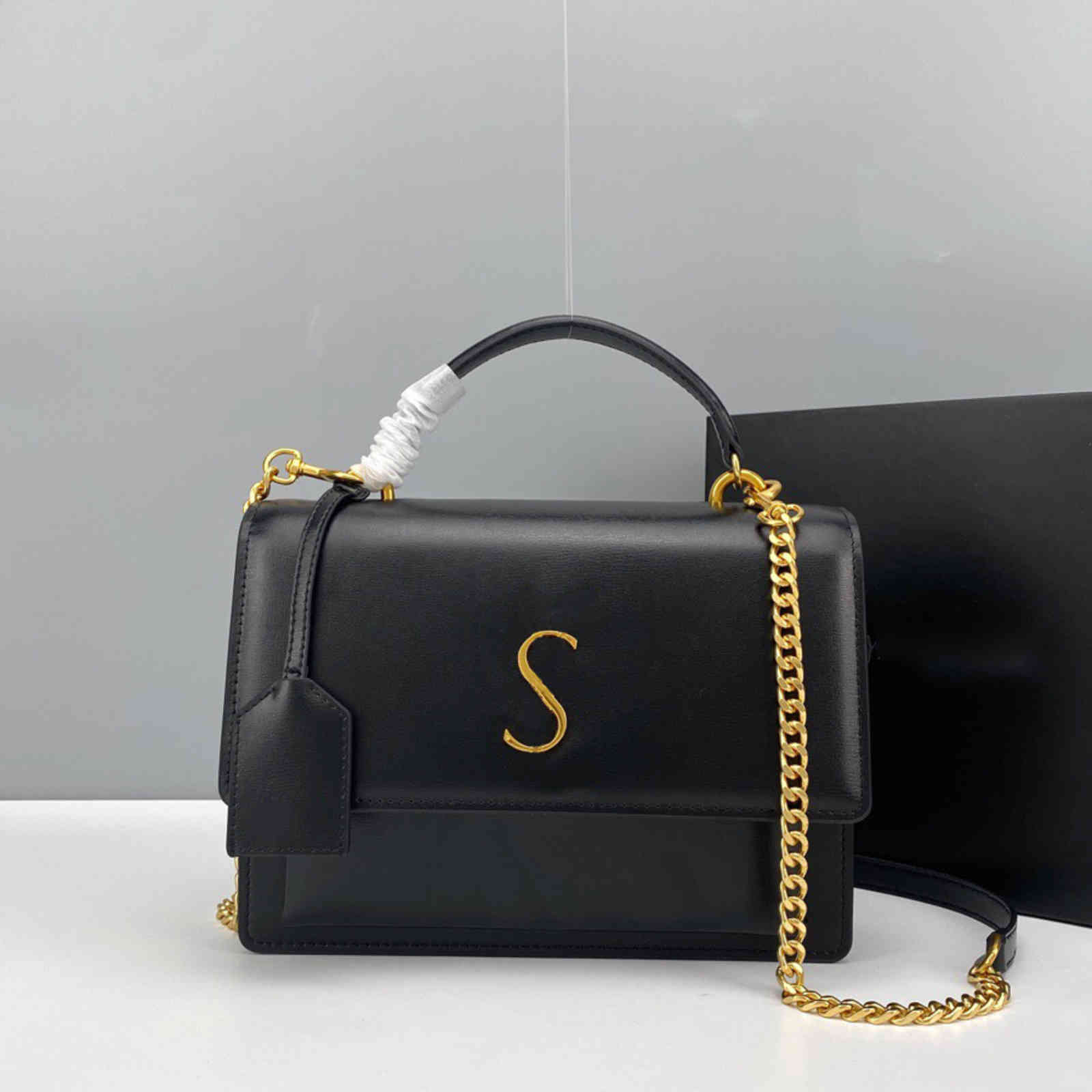 

5A+ sunset bag Luxury Designer bags TOP quality Shoulder tote Genuine Leather purse sacde jour women handbags Classic Fashion clutch