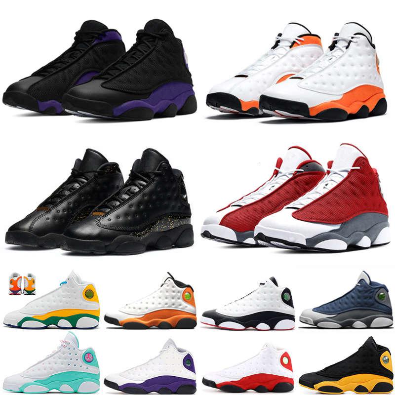 

13 13s men women basketball shoes Red Flint Hyper Royal fish Gold Glitter Playground Aurora Green Atmosphere Grey Barons sports sneakers Ani, Purple