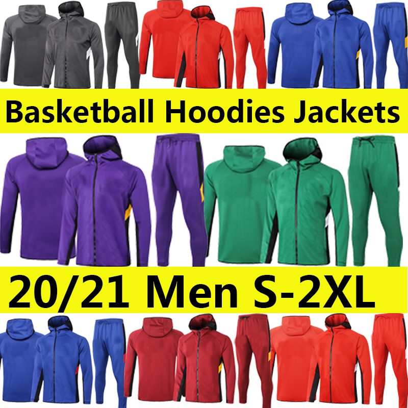 

2021 Anthony Hoodies Davis long sleeve 20 21 basketball tracksuit LBJ Gasol hooded Kuzma Schroder jacket suits sport winter coat, H021# qishi