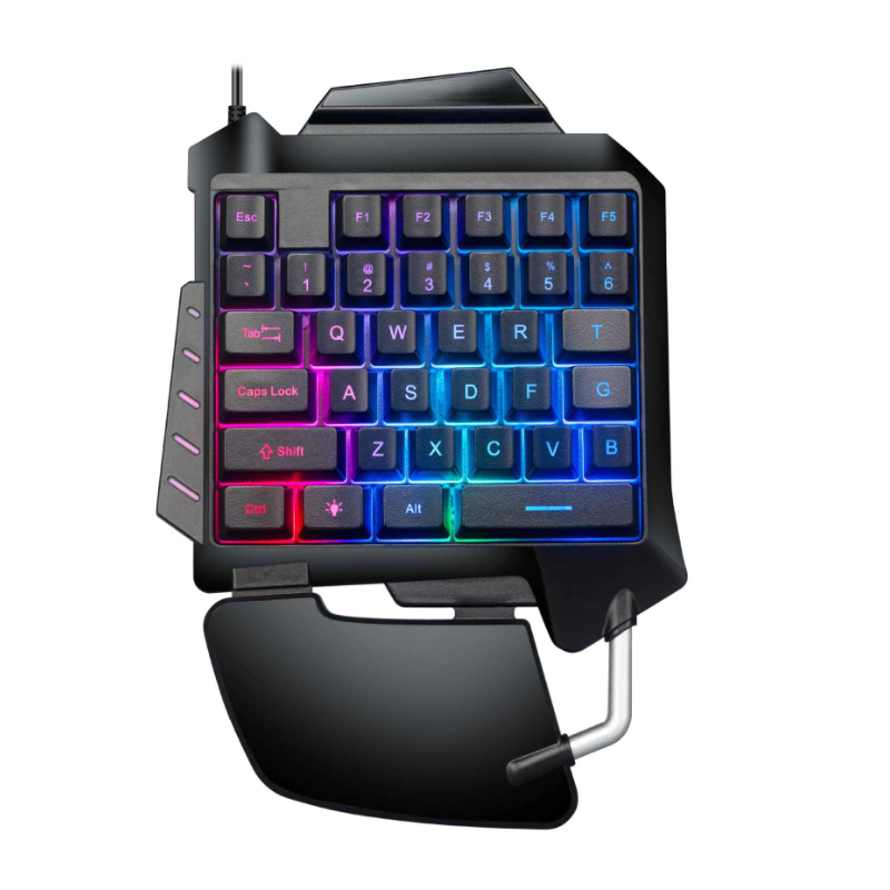 

Single-Hand Game Mechanical Keyboard Left-Hand Keypad Mobile Game External (The logistics price Pls Contact us)