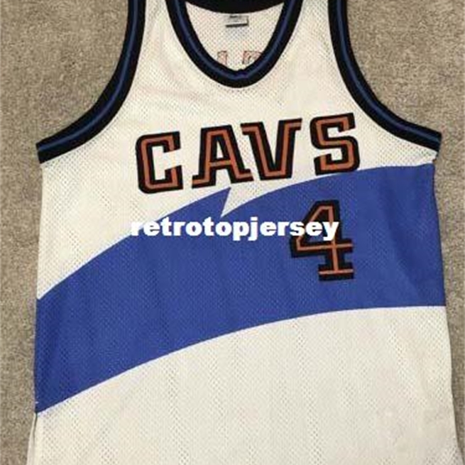 

Kemp Cheap Shawn Top #4 White Basketball Jersey Retro Mens Embroidery Stitched Custom any Number and name Jerseys Ncaa, Black