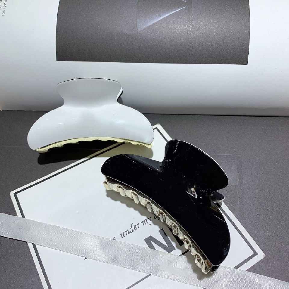 

new Fashion acrylic Clamps Hair clips rhinestone C Hair accessories collectio With paper card