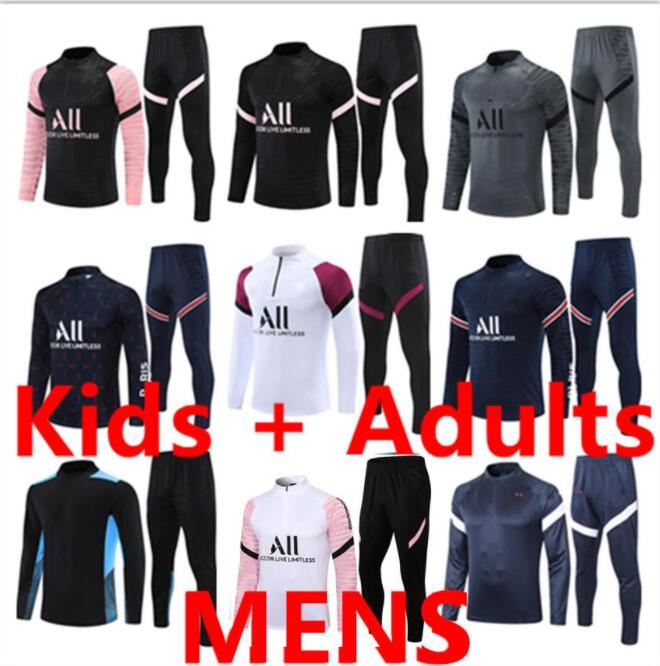 

2122 tracksuit tracksuits football training suits kit chandal futbol kids Men boys mens jacket tuta set sets Soccer jersey jerseys Sportswear, A17