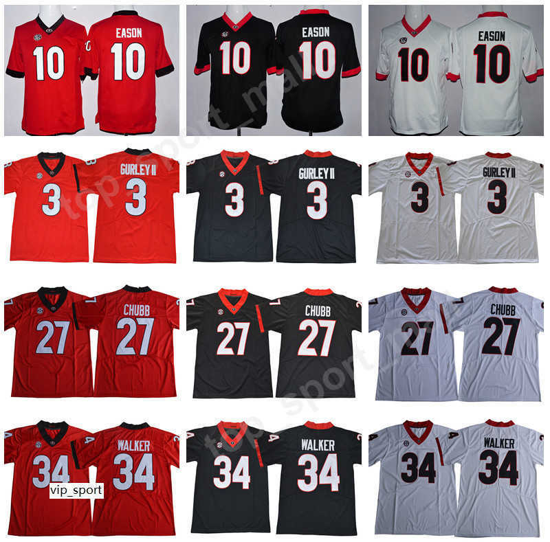 

Georgia Bulldogs College Football Jerseys NCAA 7 Swift Fromm Walker Chubb 1 Michel 3 Gurley Eason Rose Bowl Patch, White rose bowl patch