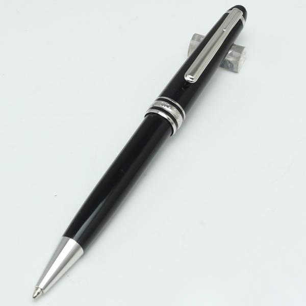 

Msk-163 Classic Black Luxury Resin Rollerball Ballpoint pen Fountain pens Stationery school office supply with Serial Number