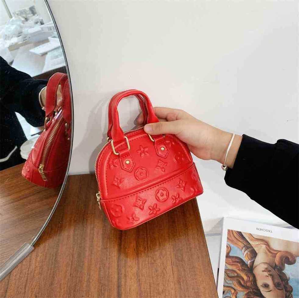 

Kids Children Fashion Shell Handbag PU Leather Baby Girl Shaped Slant Cross Messenger Bag Mini Cute Zero Wallet Purses Chain Bags G69D3UF, Mix design or list