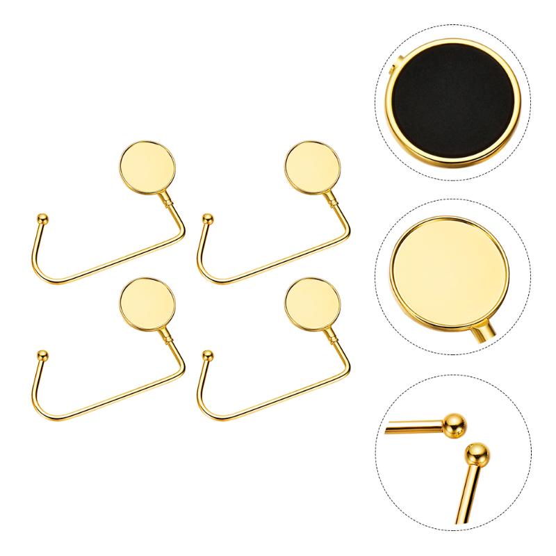

Christmas Decorations 4 Pcs Fireplace Stocking Hook Xmas Holders Mantel Hooks Metal Hangers