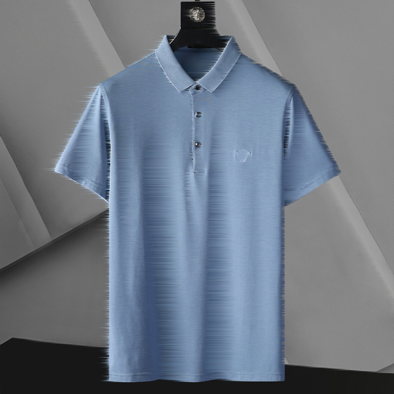 

New Mens Summer Polo Tops Embroidery Mens Polo Shirts Fashion Shirt Men Women High Street Casual Top Tees Size, 10