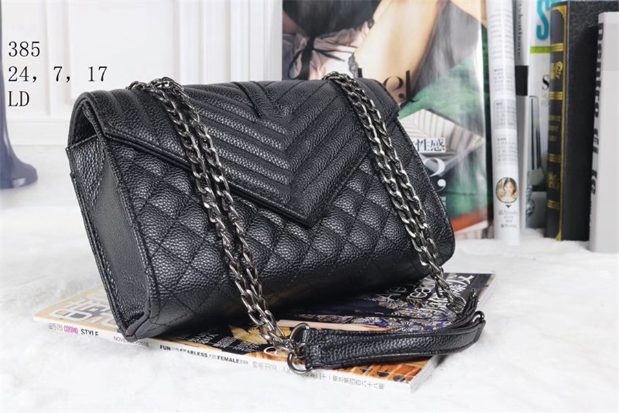 

2021 Designers Handbag Luxurys Handbags High Quality Ladies Chain Shoulder Bag Patent Leather bag 385