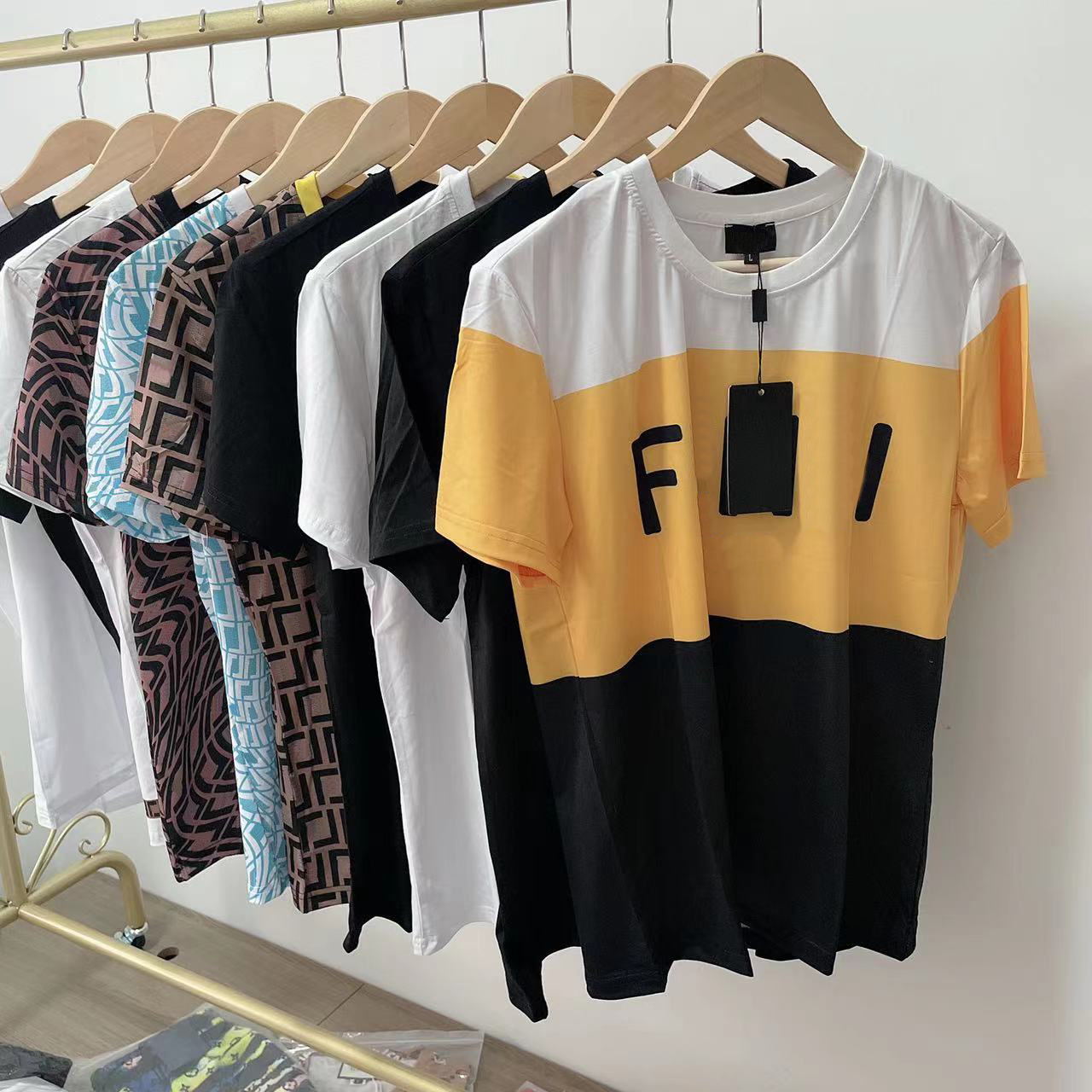 

2022 Mens Designers T shirt Fashion Men S Clothing Black White Tees Short Sleeve Womens Casual Hip Hop Streetwear shirts Asian size M-3XL, Extra amount