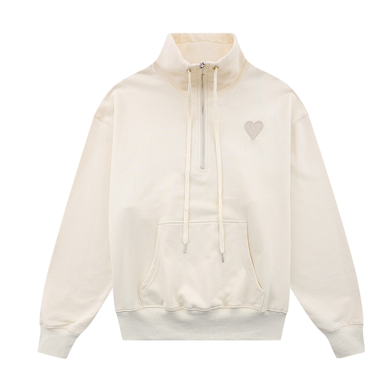 

21ss Paris designer Hoodie mens Skateboard Sweatshirts Long Sleeve Shirts Hoodies women embroidery Love Printed letter lovers zipper coat Casual clothing Sweater
