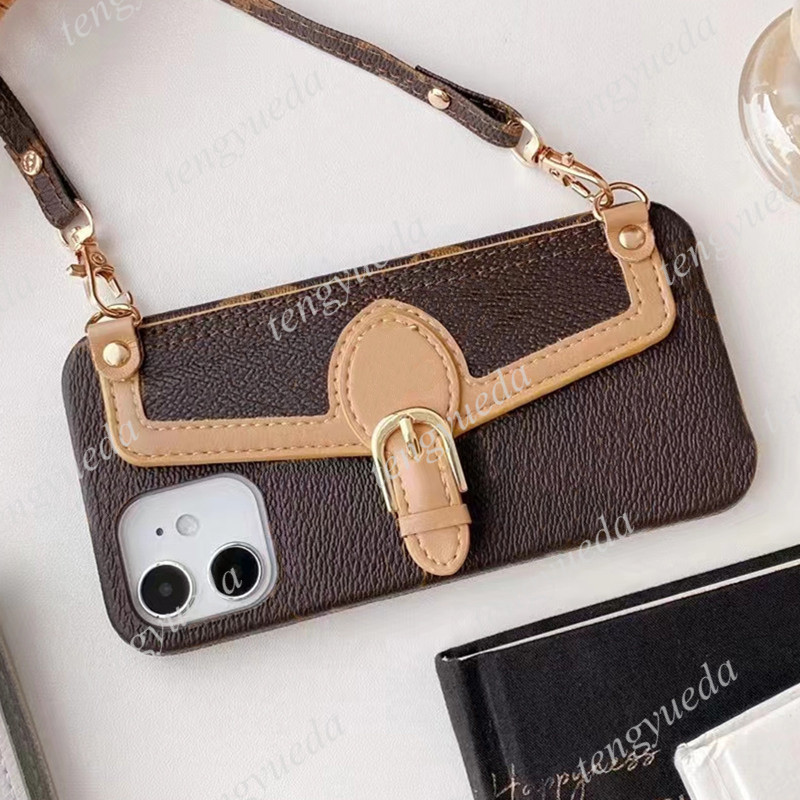 Top Fashion Paris Show Designer Wallet Phone Cases for iphone 14 14pro 14plus 13 13pro 12 12pro max 11 pro max XS XR Xsmax Leather Card Holder Lu-image-699337091