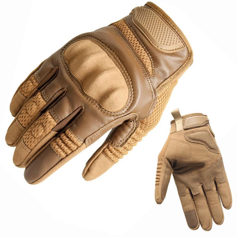 

Sports Gloves Army Tactical Full Finger Touch Screen Military Men SWAT Combat Shooting Painball Motorcyle Cycling Hunting Glove, Black