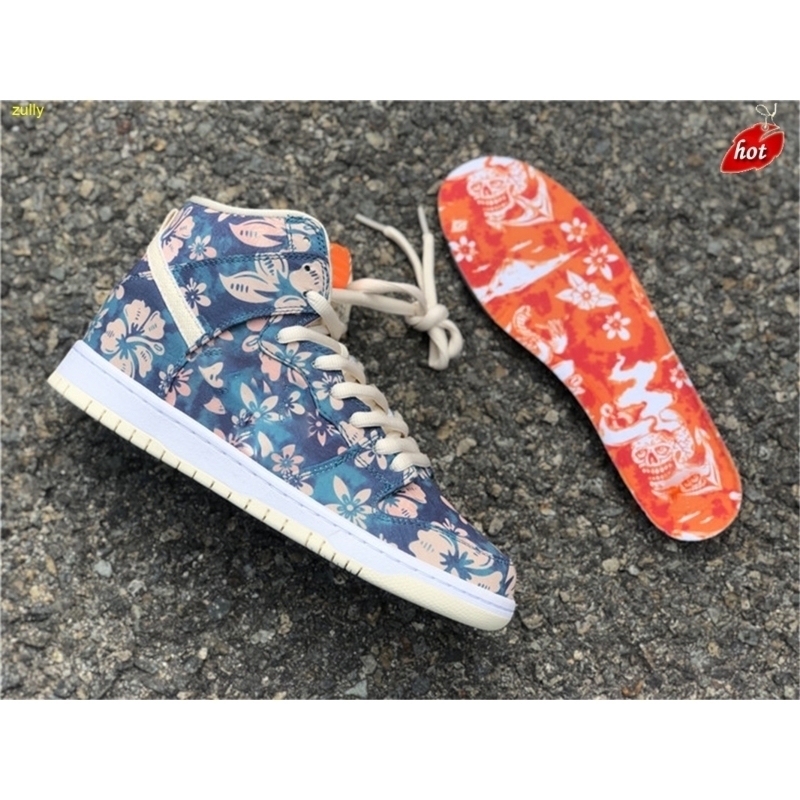 

Shoes Authentic SB Hawaii Skateboard Men Woman Footwear Sail Blue Green Sports Sneakers CZ2232-300