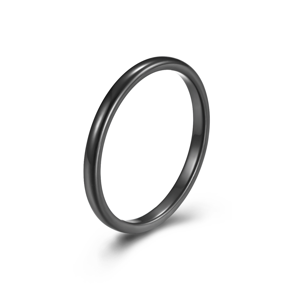 

Affordable Tungsten Wedding Rings Thin 3 Color Modern Jewelry Wholesale 2mm Narrow Black (6 pieces/lot)