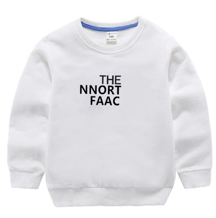 

Children's Pullover Boys Clothes Round Neck Long Sleeve Sweatshirt Girl Clothing Classic Printed Cotton 2-10Years, Red